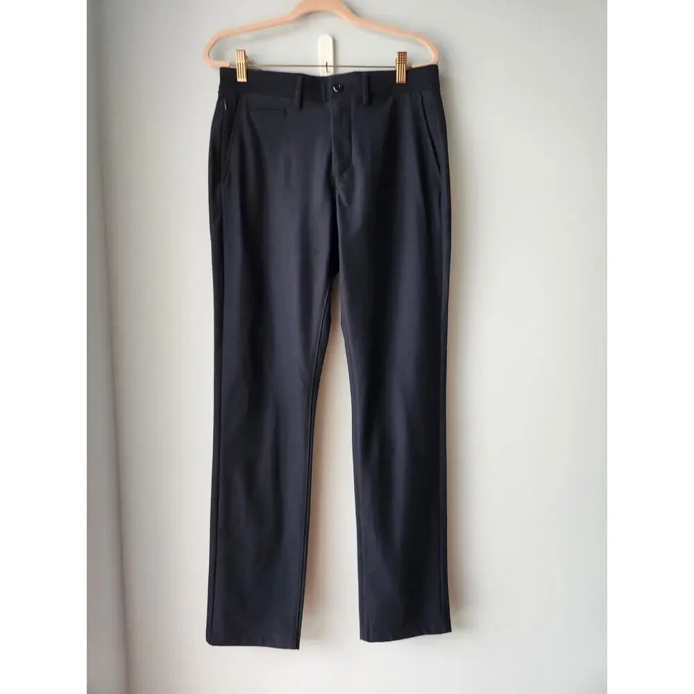 NWT J. Crew 770 Straight-Fit Tech Pant Black 29/32